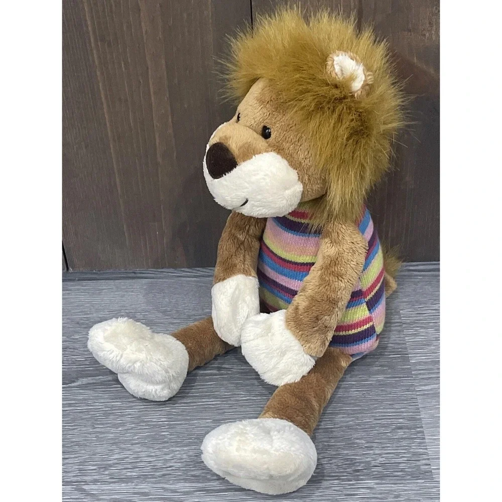 Animal Alley Lion Striped Knit Outfit‎ Plush Stuffed Animal Toy's R Us 15